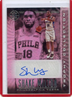 【RC AUTO】SHAKE MILTON 76ERS PANINI RC AUTO】SHAKE MILTON 76ERS PANINI 2018-19 Panini Status Shake