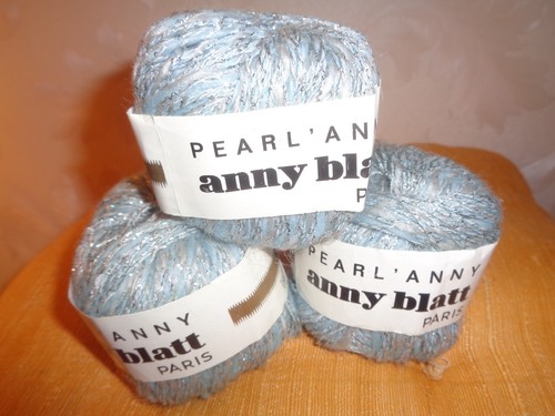 14 pelotes angora Anny Blatt marine - Loisirs créatifs