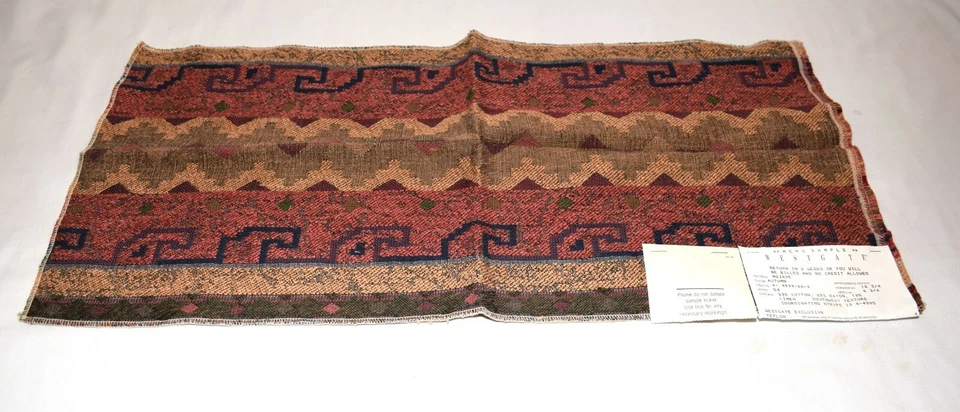 Westgate Lote de 10 Muestras de Tela de Tapicería de Algodón Rayón Lino Foto 4 de 4