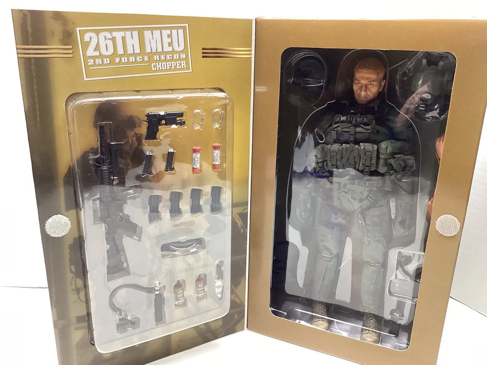 Muy Raro BBI Elite Force 26 MEU 2ª Fuerza Recon "Chopper" NUEVO SIN USAR, EN CAJA ORIGINAL Foto 2 de 4