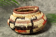 Multi-Color Bowl Vintage Basket