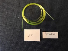 FIBER OPTICS, .019 , YELLOW