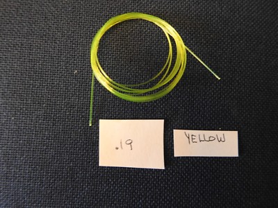 FIBER OPTICS, .019 , YELLOW