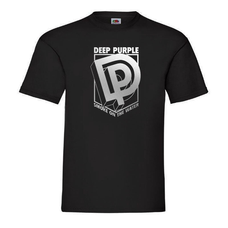 Camiseta hombre Deep Purple band T shirt men hard rock classic