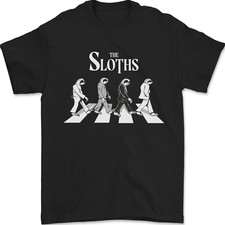 The Sloths Funny Music Parody Mens T-Shirt 100 Cotton