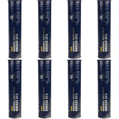 8x400g Original MANNOL Universalfett 8103 EP-2 Multi-MoS2 Grease