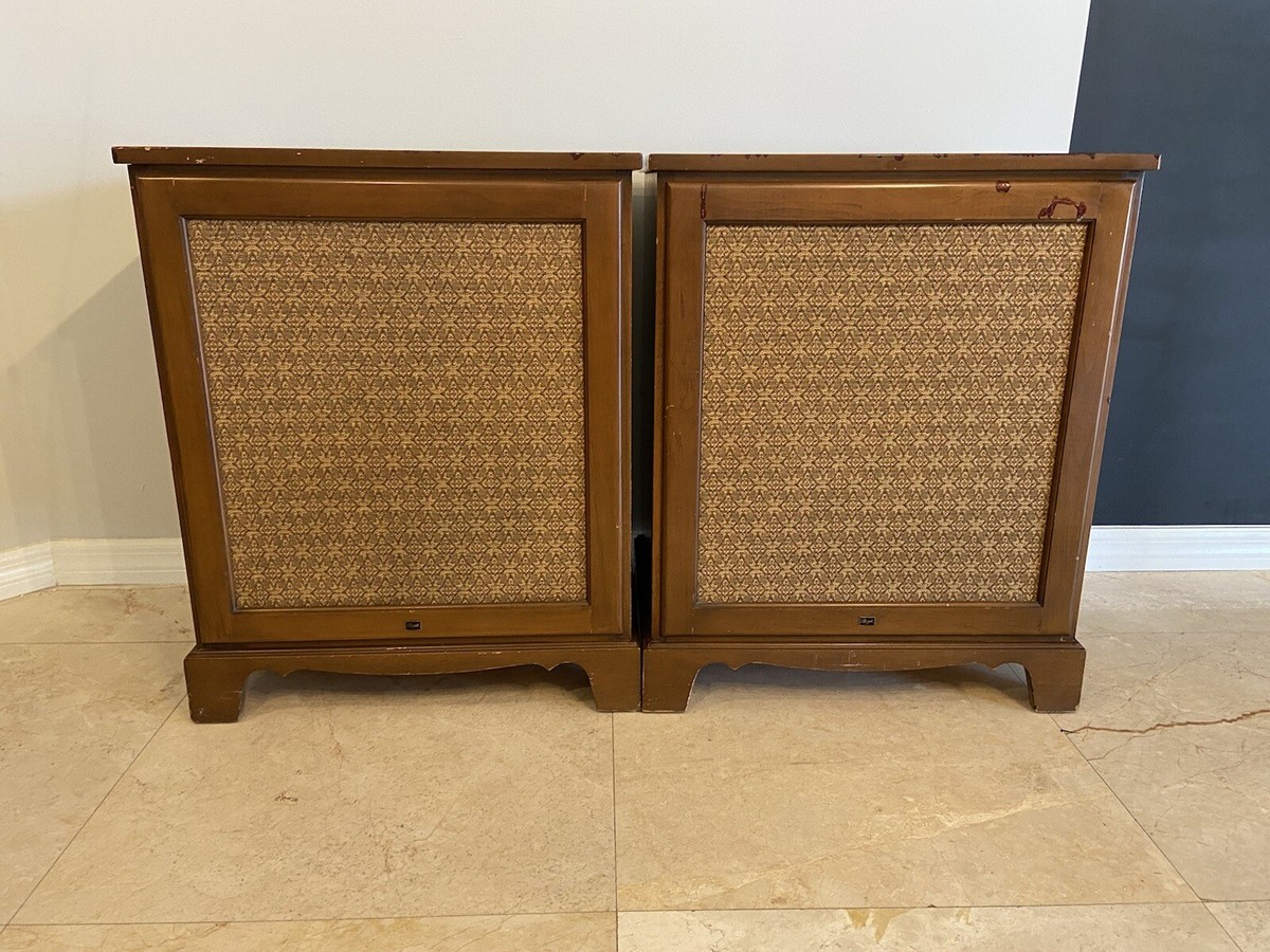 Bozak Concert Grand Speakers Pair Bozak Speakers, Model 305