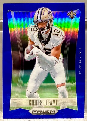 JERSEY NUMBER MATCH! 2024 Prizm Deca Blue Chris Olave 12/149! SAINTS!
