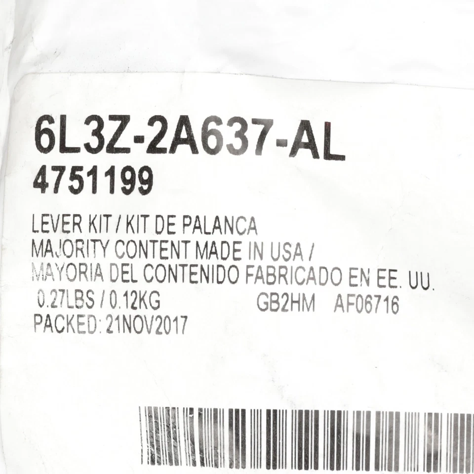 Conjunto de alavanca de freio de estacionamento lateral para motoristas Ford Lincoln fabricante de equipamento original NOVO - Imagem 3 de 3