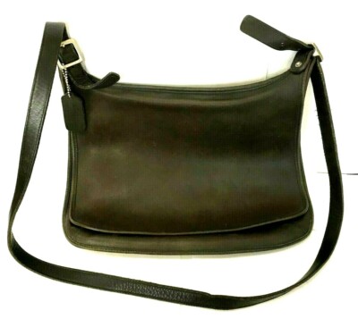 vintage coach saddle bag purse