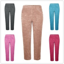 Pantalons Pyjama En Polaire Pour Femmes Rouge Rose Bleu Chaus. D’hiver