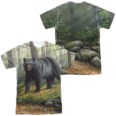 Wild Wings Woodland Morning Unisex Adult Halloween Costume T Shirt, S-3XL