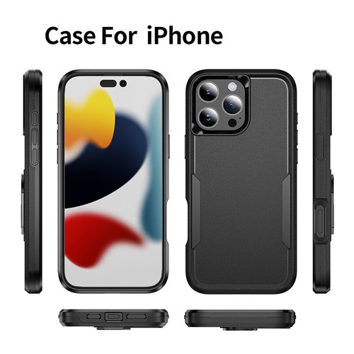 For iPhone 16 15 14 13 12 11 Pro Max 8 7 Plus Case Heavy Duty Shockproof Cover - Picture 7 of 26