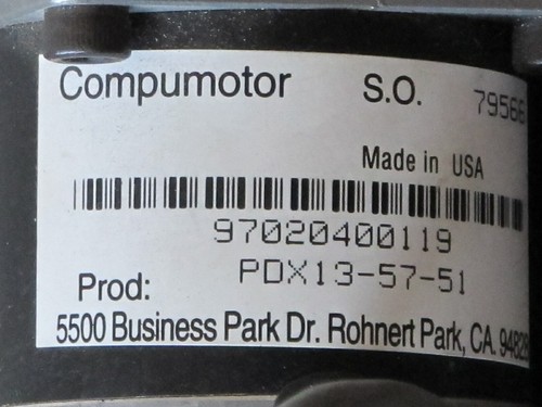 PARKER DAEDAL/COMPUMOTOR STADIO DI POSIZIONAMENTO LINEARE 402006-INMS,PDX13-57-51 SERVO - Foto 6 di 6
