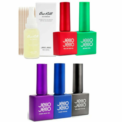 Jello Jello Fixer Base Gel Glossy Top Gel Peel Off Base Gel Matt Top K-Beauty
