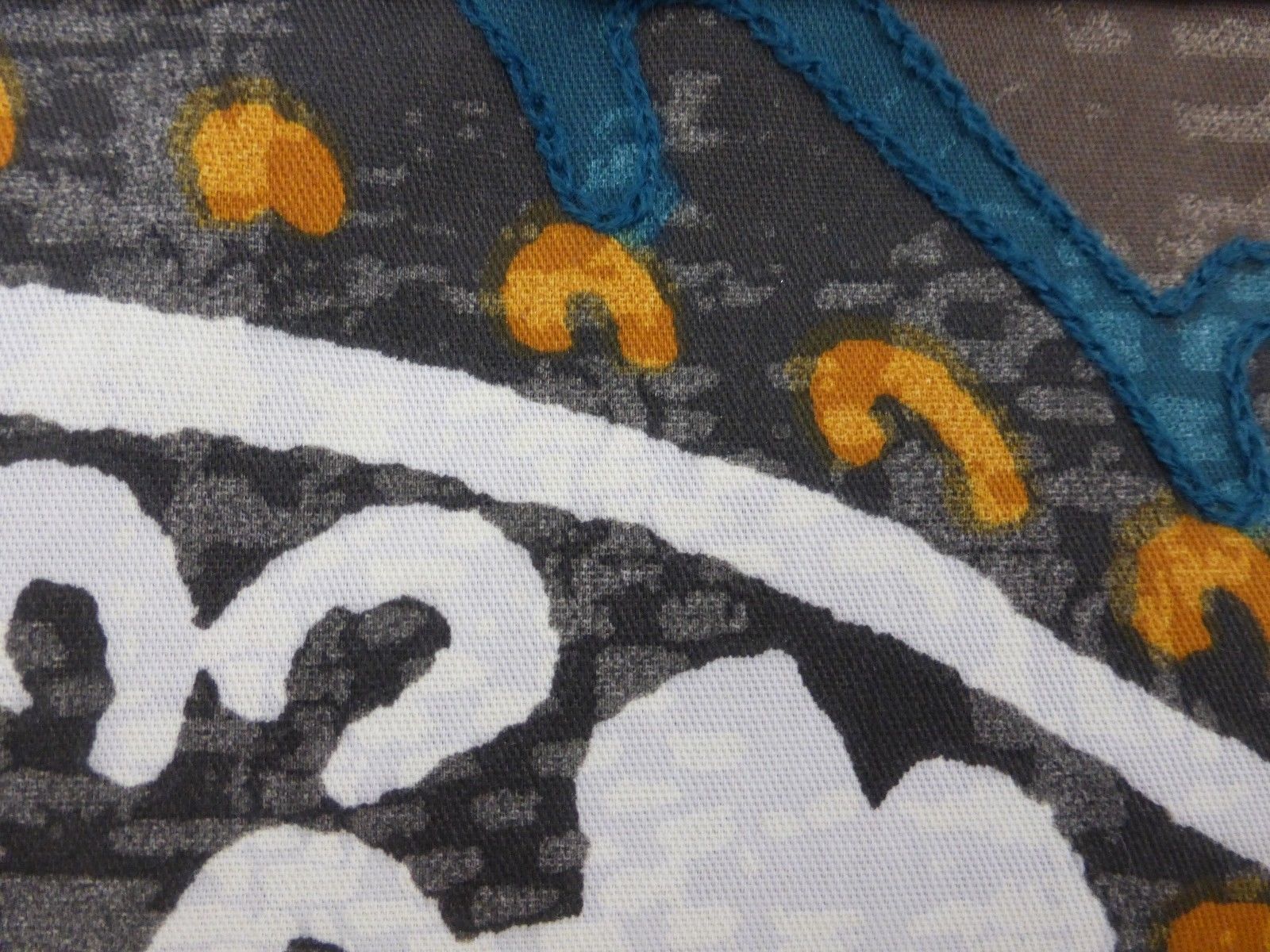 Threshold Paisley River Birch Fabric Shower Curtain 72" x 72" NIP