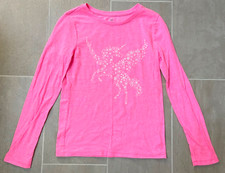 GAP Kids Pink Unicorn Cotton Girl Long Sleeves Top Sz XL 12-13 Years