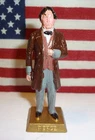 PRESIDENT FRANKLIN PIERCE Vintage 1960s Marx Presidents 2.5" Figure