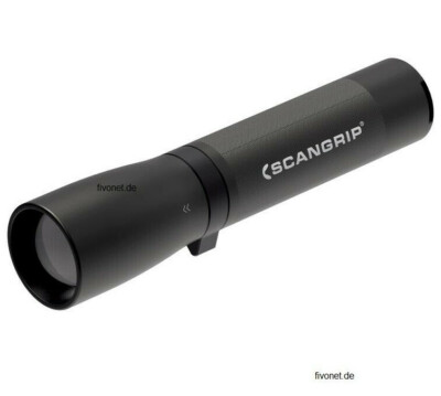 FLASH 1000 R Profi Taschenlampe 250m Fokusfunktion Scangrip Akku LED Flashlight