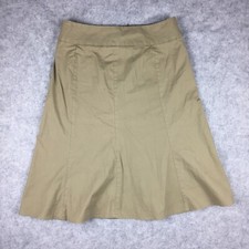 Gap A-lined Khaki Skirt, Women's 2 Moss Green
