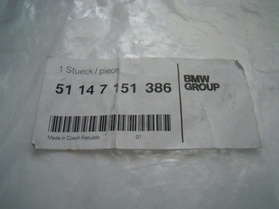 BMW (Original OE) 51147151386 online kaufen | eBay