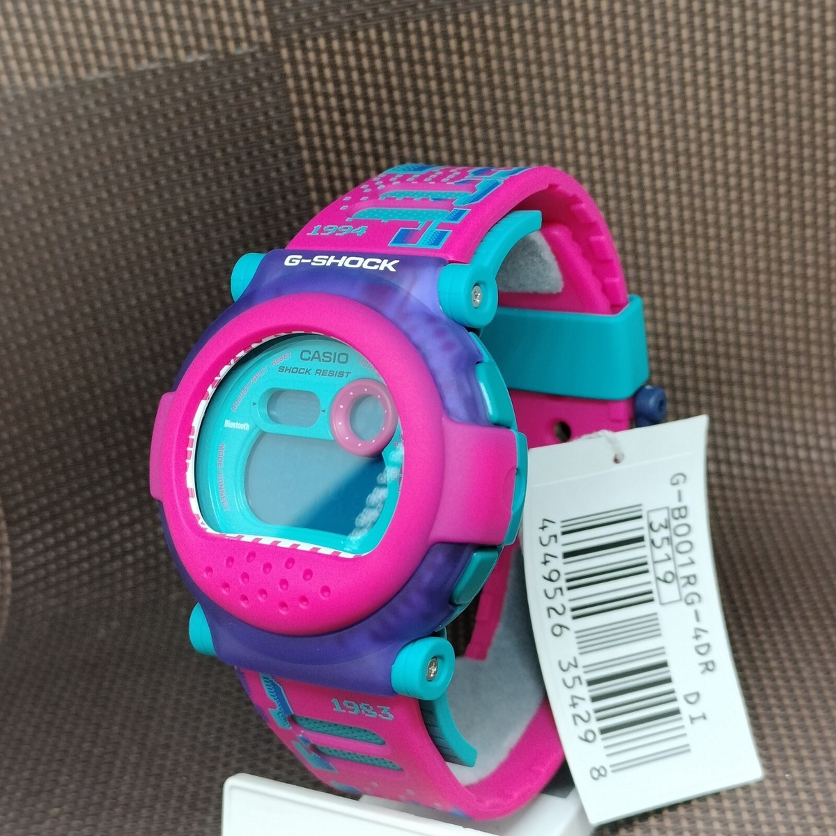 Casio G-Shock G-B001RG-4D Interchangeable Bezel Purple Pink