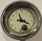 60MM CLASSIC CAR CLOCK RELOJ UHR HORLOGE FOR MERCEDES PORSCHE 6V - 12V - 24V
