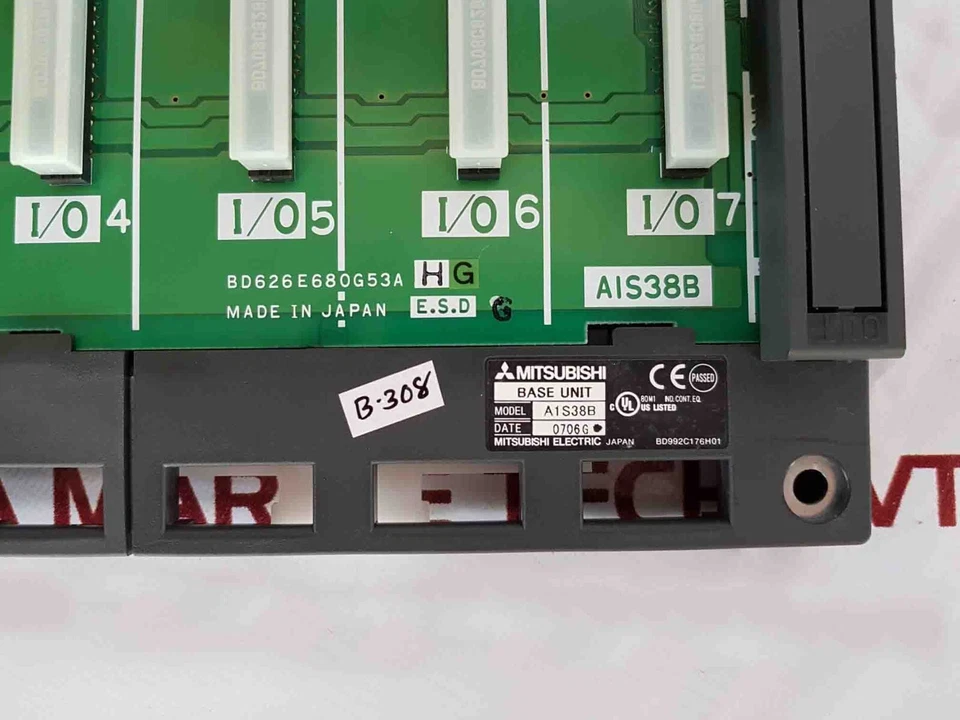 Mitsubishi A1s38b Base Unit Electric Corporation - Image 4 of 4