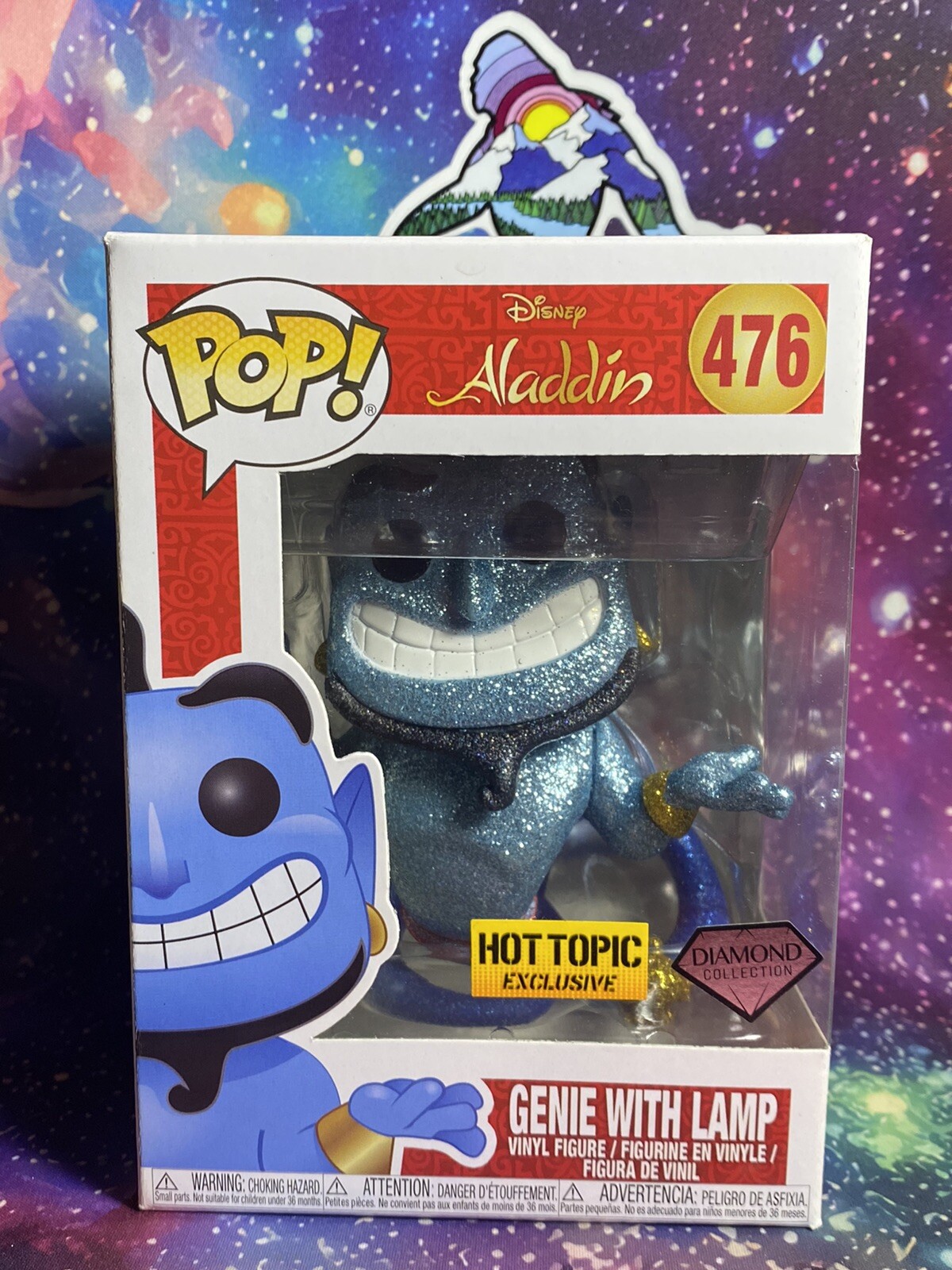En Oferta Funko Aladdin 2019 Diamond/Glitter Genie Con Lámpara Figura Abovedada #476