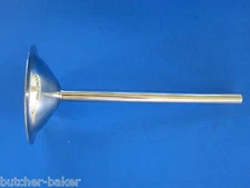 #22 x 1/2" Sausage Stuffer Tube Funnel STAINLESS STEEL for Meat Grinder