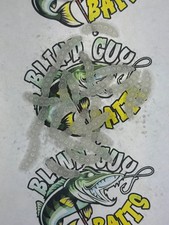 Custom 1" Glow Greenish/Blue Soft Plastic Wax Worms 24 pack
