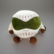 FAO Schwartz 12" Heroes Of TheGame Caped Ninja End ZoneBaseball Plush NWT