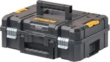 DEWALT TSTAK II Tool Box, Flat Top Tool Storage Case, Organizer Box Holds up to