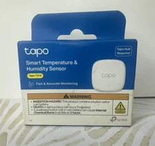 TP-Link Tapo Smart Temperature and Humidity Sensor T310 White Requires Tapo H...