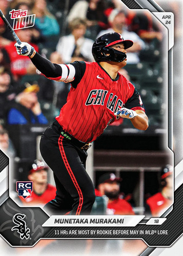 Munetaka Murakami #120 2026 Topps Now card