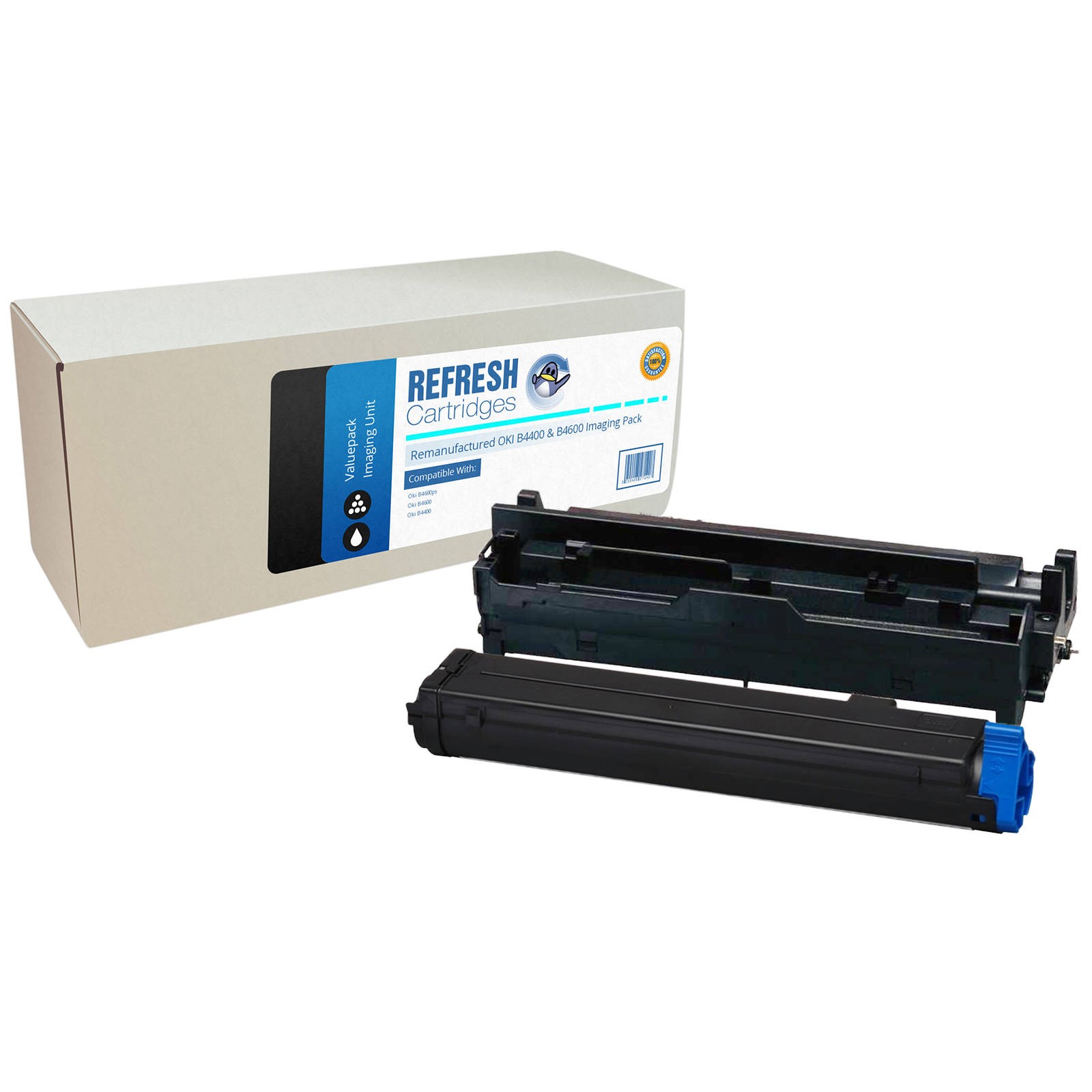Refresh Cartridges Image Pack 43502302/43501902 Toner & Drum Compatible With OKI