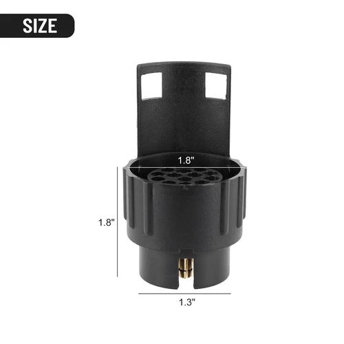 7 Bis 13 Pin Anhänger Caravan Abschleppen Steckdose Adapter Stecker Konverter - Picture 6 of 11