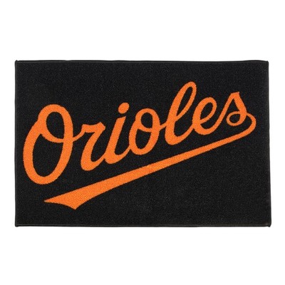 MLB Baltimore Orioles Starter Starter Rug Mat 19'' X 30''