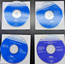 Four 4 Dell Application Disk / Reinstalling / Misc. Contents
