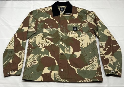 QILO X WRMFZY CHORE JACKET: Rhodesian Brushstroke Mens Size Medium Tactical