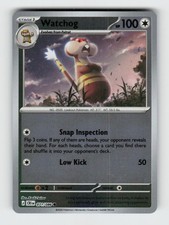 Watchog 071/086 Reverse Holo Common Chaos Rising Pokemon 2026 Near Mint