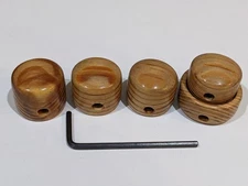  3 TONE-VOL, one STACK KNOB, US made,selected pine , FRENCH POLISHED FINISH