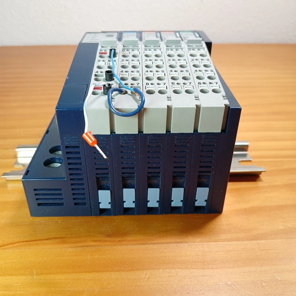 Profinet I/O System GE STXPNS001 With ST-1214, ST-2424 (x2), ST-3702, DIN Rail - Image 4 of 4