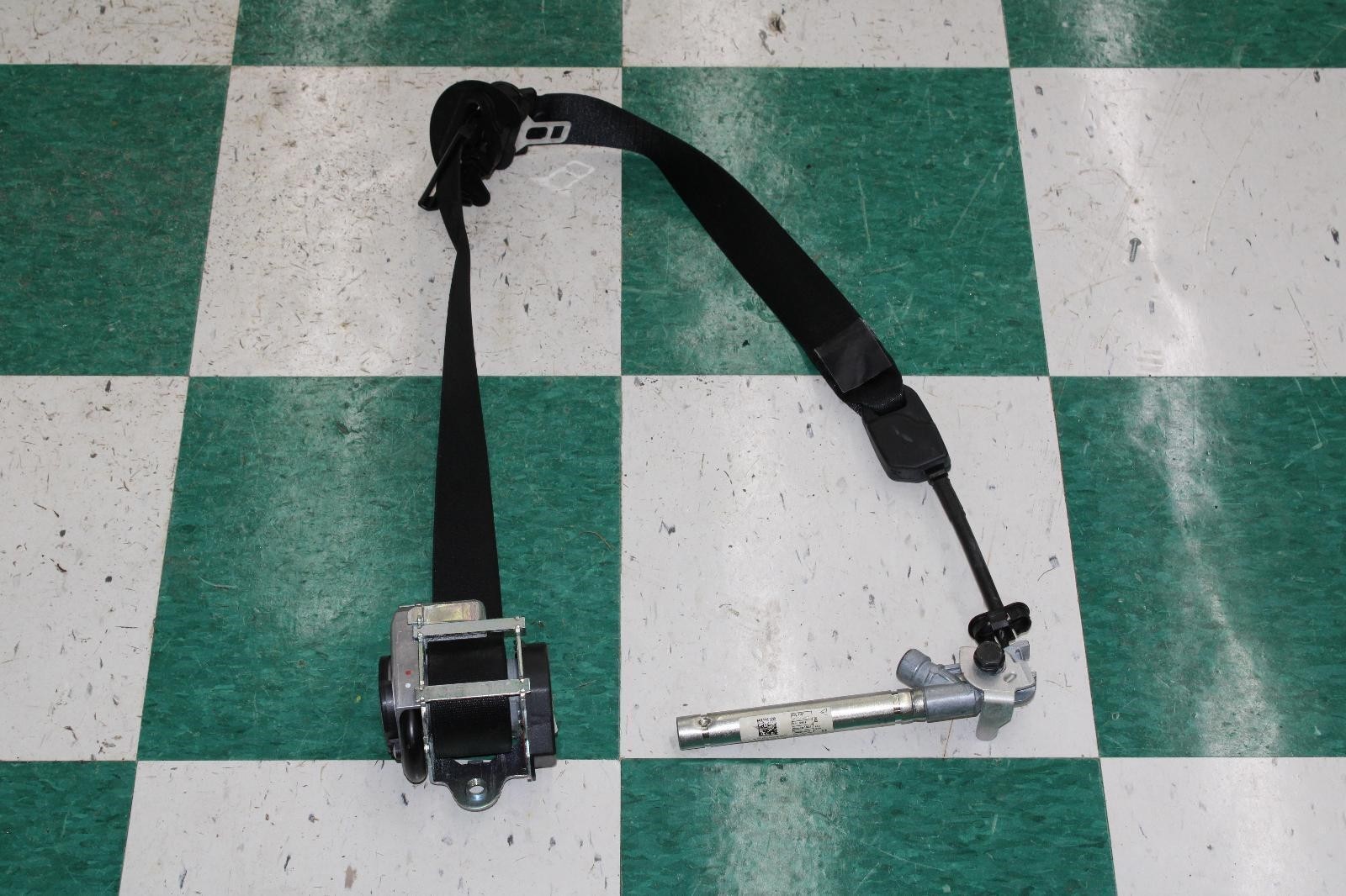 14-22 GHIBLI Black Passenger RH Right Front Seat Belt Assembly UNLOCKED OEM WTY