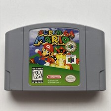 Super Mario 64 Nintendo 64 N64 Authentic Players Choice -1 Variant Retro Kids