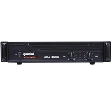 Gemini XGA-3000 3000 Watt RMS Professional DJ PA Power Amplifier Amp