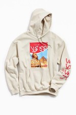 Official Coca-Cola Egypt Hoodie Sweatshirt Tan New
