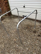 Loft Hatch Safety Rail Balustrade Metal Silver Foldable 