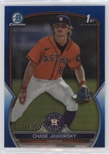 2023 Bowman Draft Chrome Blue Refractor 72/150 Chase Jaworsky #BDC-45 0l1
