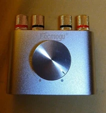 Facmogu F900S Bluetooth 5.0 Mini Amplifier Silver
